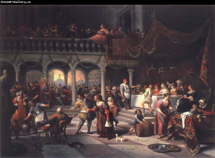 Jan Steen The Wedding at Cana